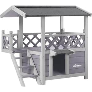 Outdoor and Indoor Cat House (Inner Space 5.2 sq.ft)