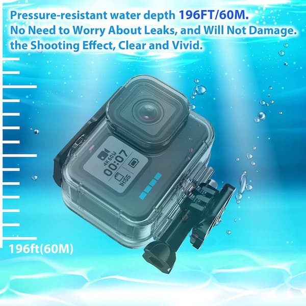 Waterproof Case Gopro Charging Case Go Pro Hero 10 Waterproof
