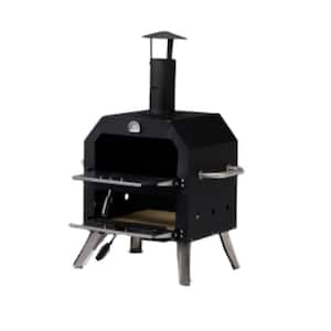 32 in. Wood Burning 2-Layer Outdoor Pizza Oven