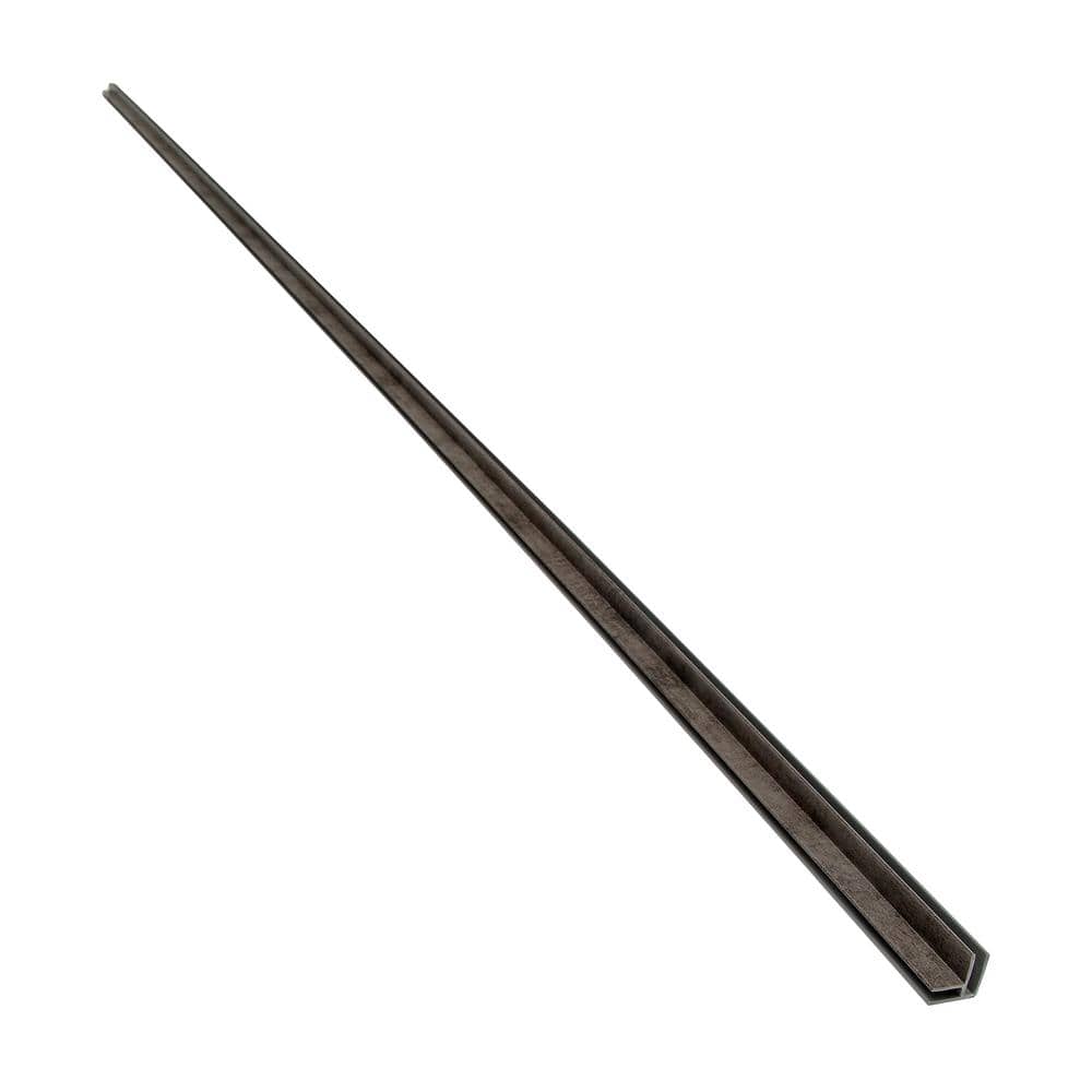 PALISADE Ashen Slate 94 in. Vinyl Backsplash Accessory Inside