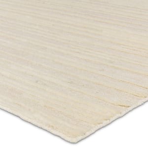 Evanth Brown 10 ft. x 14 ft. Stripes Area Rug