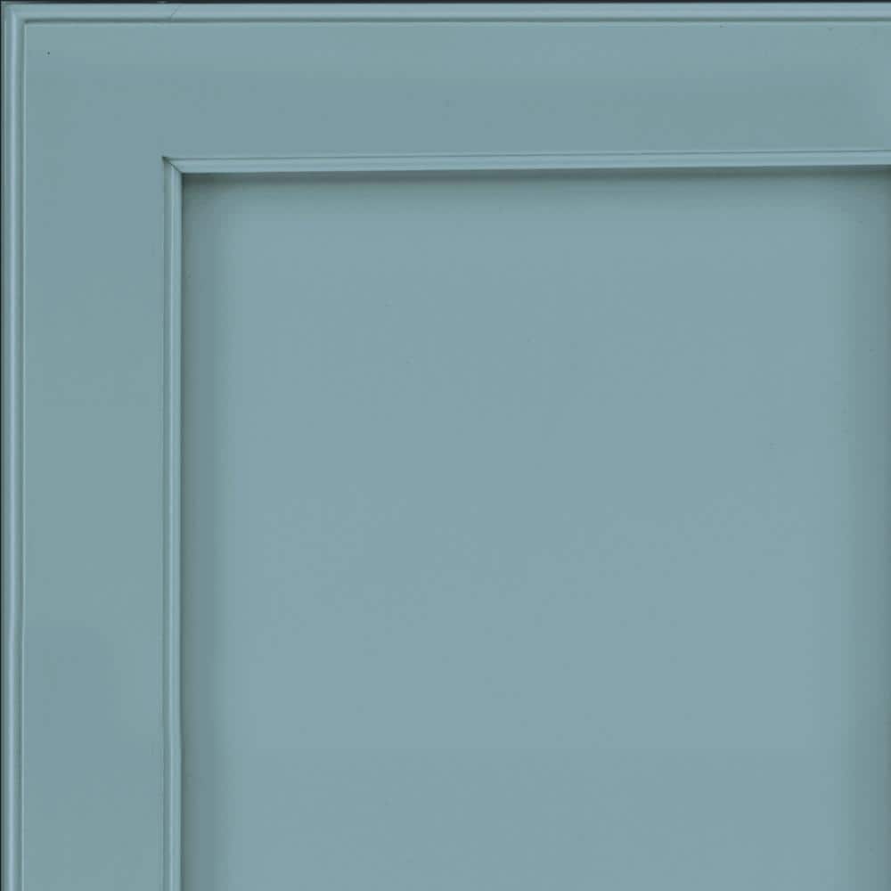 Geneva 7 5/16 in. W x 3/4 in. D x 7 5/16 in. H Quarter Cabinet Door Sample in Caribbean price history on PriceWatchPro