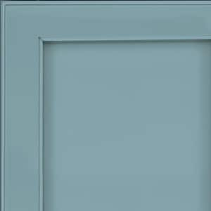 Geneva 7 5/16 in. W x 3/4 in. D x 7 5/16 in. H Quarter Cabinet Door Sample in Caribbean