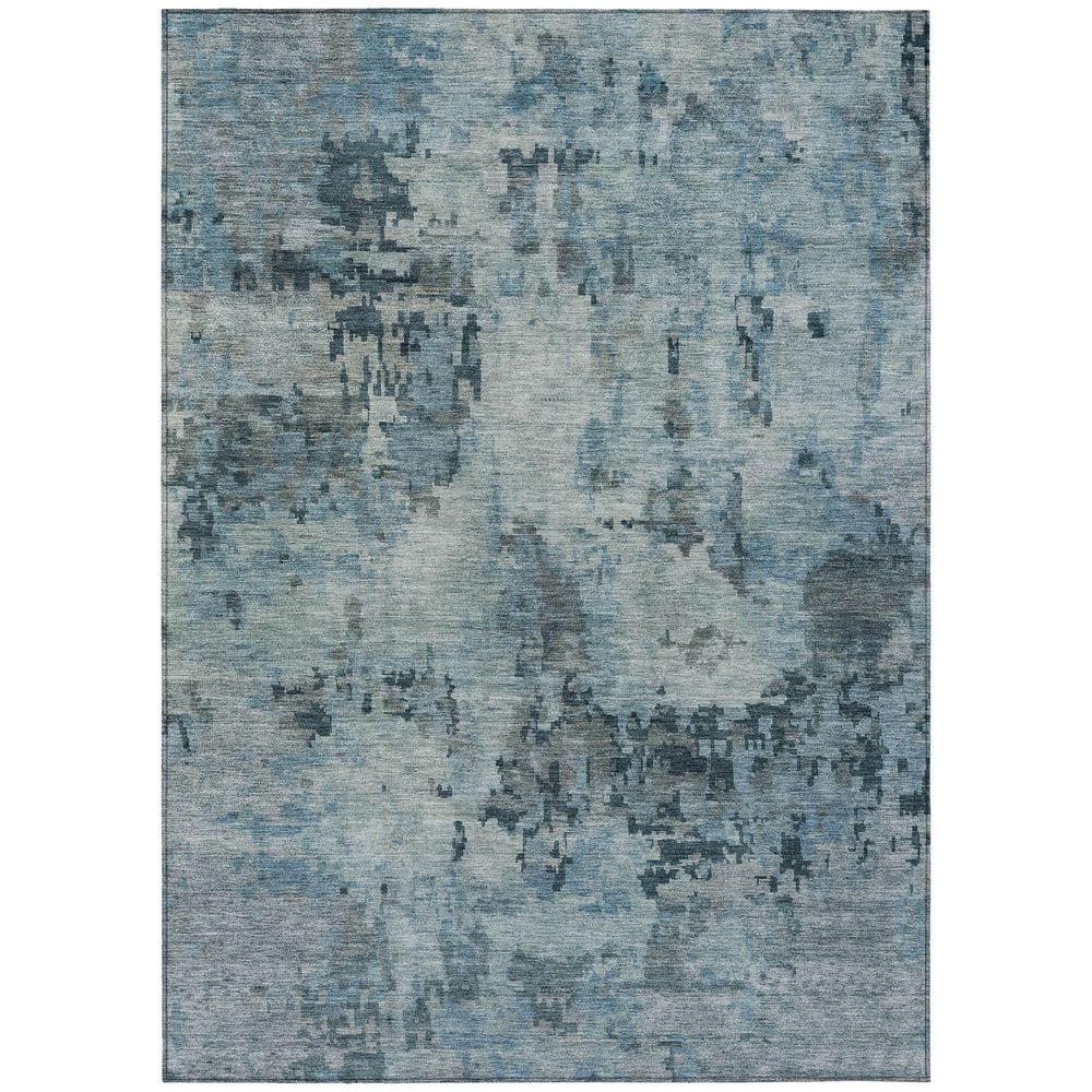 Chantille Machine Washable Indoor/Outdoor Abstract ACN2360 Blue 3 ft. x 5 ft. Area Rug price history on PriceWatchPro