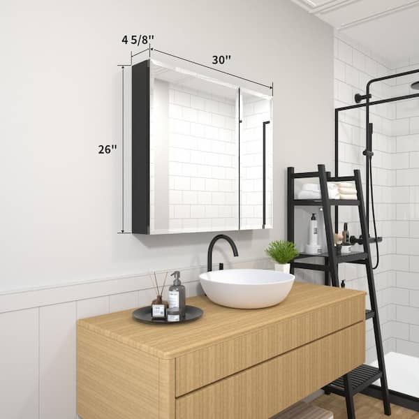 https://images.thdstatic.com/productImages/40d6660a-111a-41e2-90ea-8b2f71a30a76/svn/black-polished-crystal-taimei-medicine-cabinets-with-mirrors-tmmca3026-bl-40_600.jpg