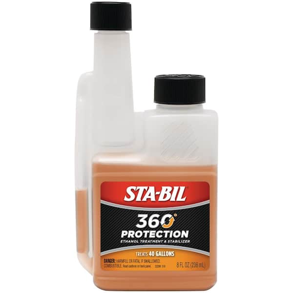 Sta-Bil 360° Protection Ethanol Treatment and Stabilizer 8 oz. Treats 40 gal. of Fuel