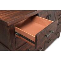 Unbranded Dex Walnut 8-Drawer Dresser JX600DR