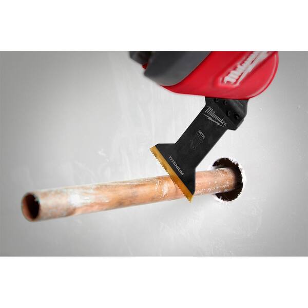 Milwaukee 1-3/4 in. Titanium Bi-Metal Universal Fit Metal Milwaukee 1-3/4 in. Titanium Bi-Metal Universal Fit Metal