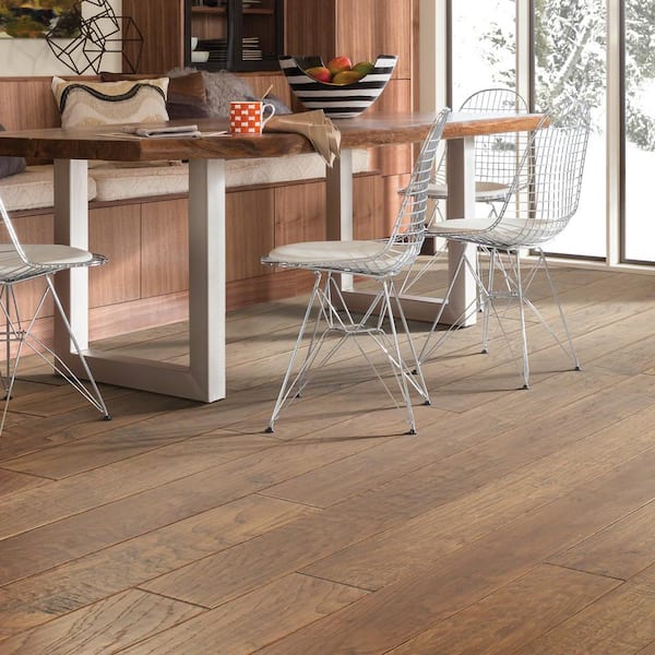 Shaw Legacy Caravan Birch 3/8 In. T X 7 in. W Tongue and Groove Hand Scraped Engineered Hardwood Flooring (44.29 sq.ft./case)