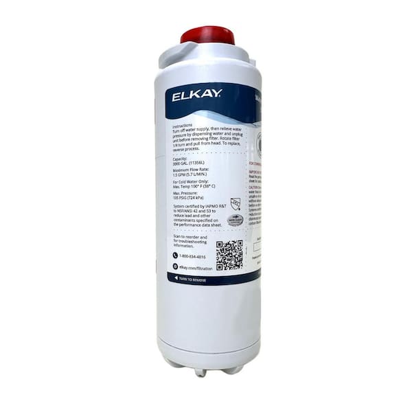 Elkay WaterSentry Plus Bottle Fillers Replacement Filter for Elkay and Halsey Drinking Fountains