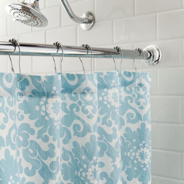 Decorative Tension Shower Curtain Rod, My Shower Curtain Rod Keeps Falling Down