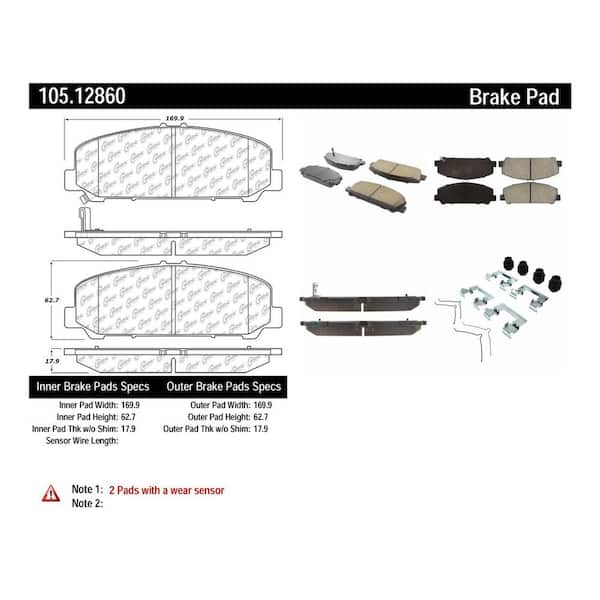 Centric Parts Disc Brake Pad Set