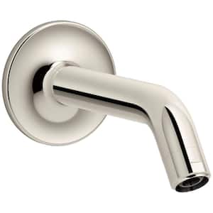 Purist 4 in. Wall Mount Shower Arm in Vibrant Polished Nickel