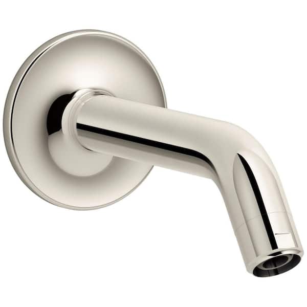 KOHLER Purist 4 in. Wall Mount Shower Arm in Vibrant Polished Nickel