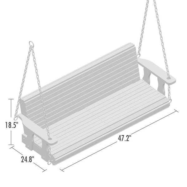 heavy duty swing bench