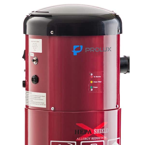 Prolux Hepa Filter Commercial/Residential Bagless Central Vacuum in the  Central Vacuums department at