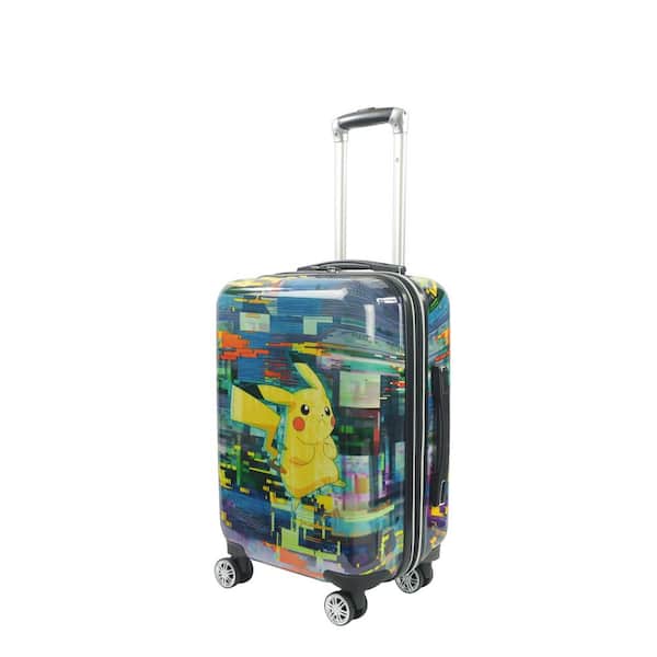 Ful 21 in. Multi Pokemon Hard Sided Luggage
