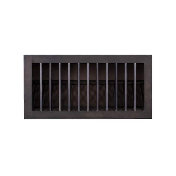 Lancaster Shaker Assembled 30 in. x 15 in. x 12 in. Wall Dish Holder Cabinet in Vintage Charcoal