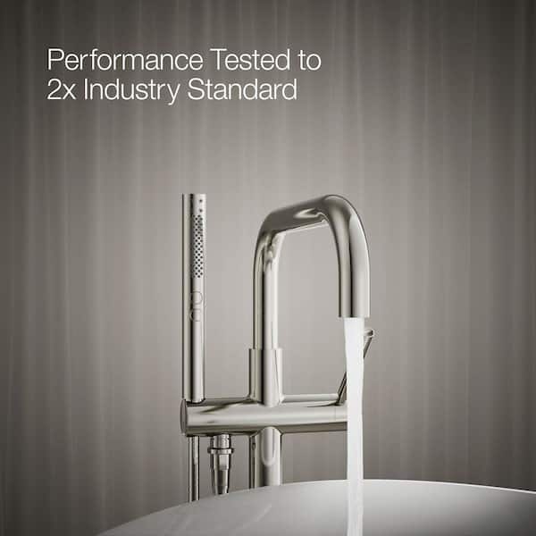 KOHLER Purist Single-Handle Floor-Mount Freestanding Tub Faucet