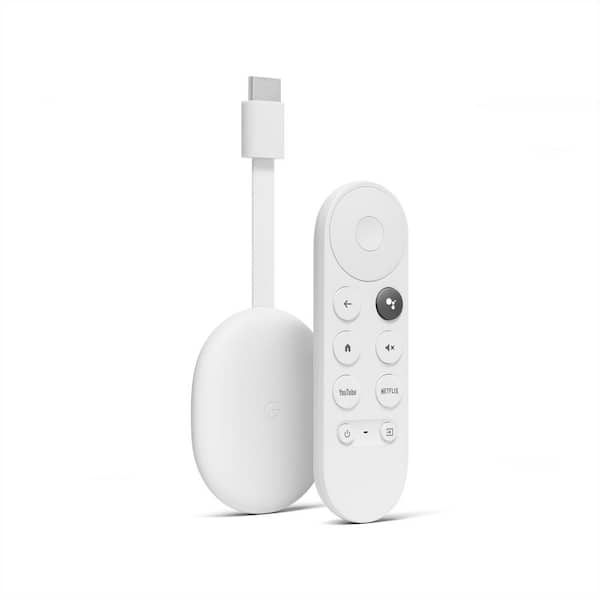 Google Nest Doorbell (Wired, 2nd Gen) Smart Video Doorbell Camera Snow + Chromecast with Google TV (HD) - Snow - The Home Depot