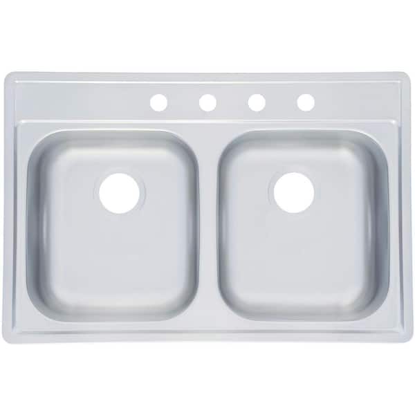 Stainless Kindred Drop In Kitchen Sinks Fds804nb 64 600 