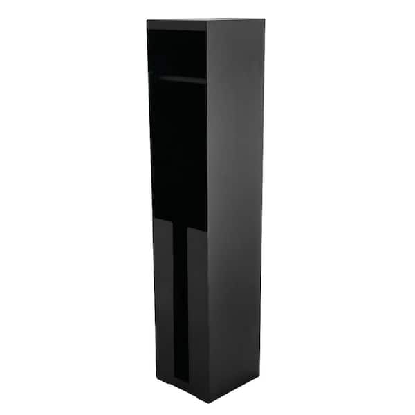 Markus Freestanding Toilet Paper Holder in Matte Black