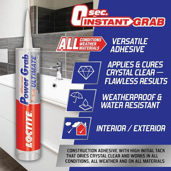 Loctite Power Grab Heavy Duty Instant Grab 9 oz. Latex