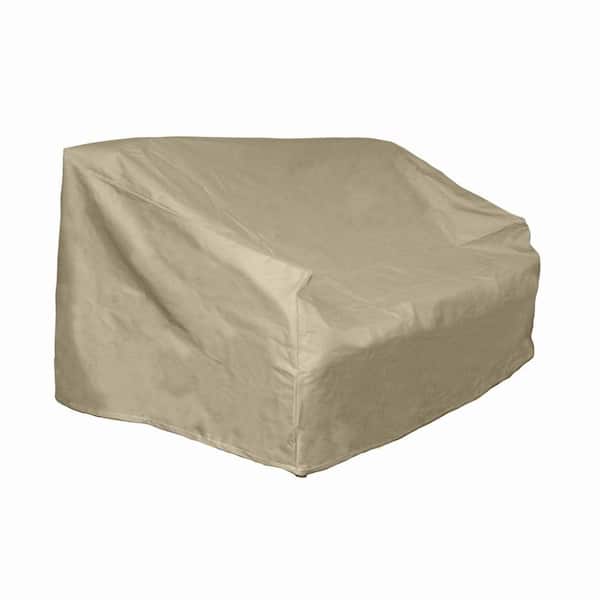 Hearth & Garden Polyester Patio Loveseat and Bench Cover with PVC