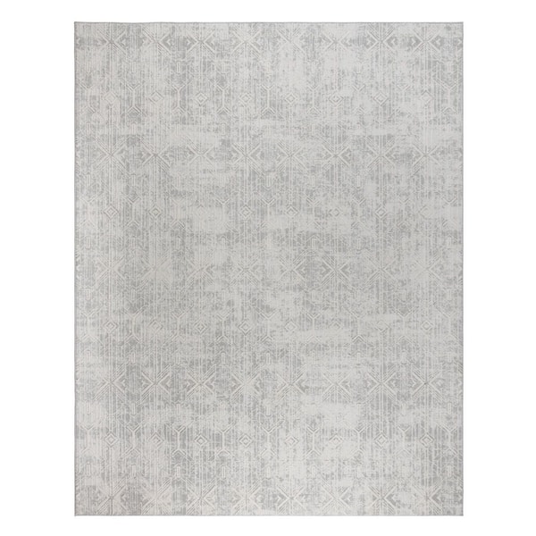 Gertmenian & Sons Ethan Marion Ivory 6 ft. x 9 ft. Distressed Indoor Area Rug