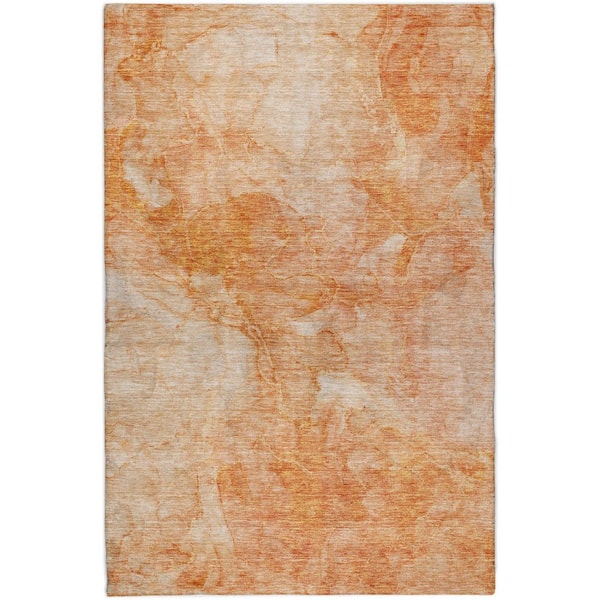 Dream Shag Premium Machine Washable Abstract ADS688 Gray 2 ft. x 3 ft. Accent Rug