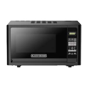 1.1 Cu. Ft. 1000 Watt Black Countertop Microwave Oven