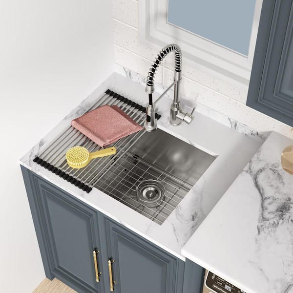 LORDEAR 21 in.W x 18 in. D x 12 in. H Stainless Steel Undermount