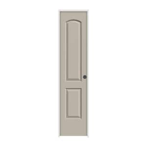 18 in. x 80 in. Continental Desert Sand Painted Left-Hand Smooth Molded Composite Single Prehung Interior Door
