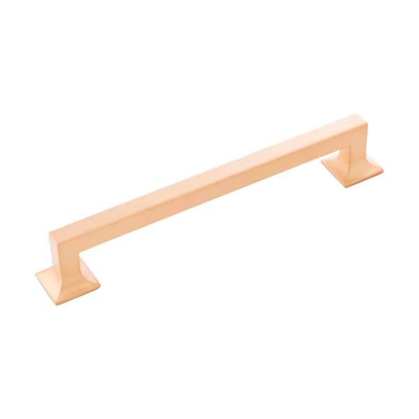 HICKORY HARDWARE Studio Collection 192mm (7-9/16 in.) C/C Brushed Golden Brass Cabinet Drawer and Door Pull