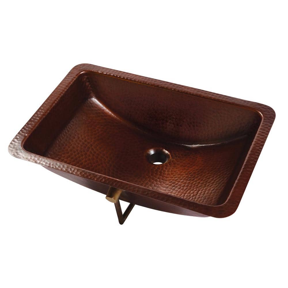 Curie 18 Gauge 21 in. Copper Undermount Bath Sink in Aged Copper price history on PriceWatchPro