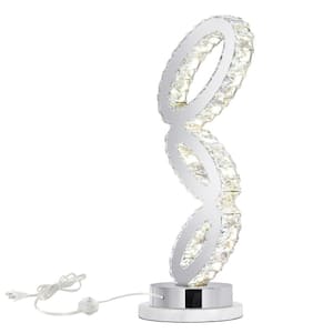 Balanced 25 in. Chrome Table Lamp