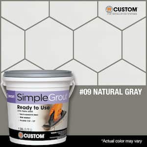SimpleGrout #09 Natural Gray 1 gal. Pre-Mixed Grout