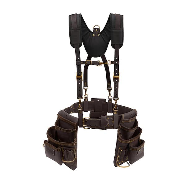 Pro Oil-Tanned Leather Framing Rig with Suspenders