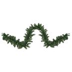 9 ft. x 10 in. B/O Pre-Lit LED Canadian Pine Artificial Christmas Garland with Multi-Lights