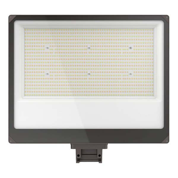 LEDone Selectable Color Temperature 1500-Watt Equivalent 60750-Lumen 130° Bronze Dusk to Dawn Integrated LED Flood Light