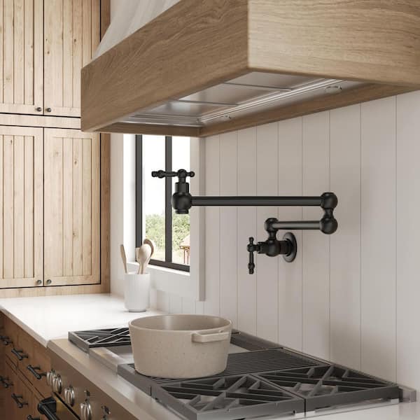 EVERSTEIN Single-Handle 2-Spray Tub and Shower Faucet with Waterfall Bathtub Faucet in Matte Black (Valve Included)