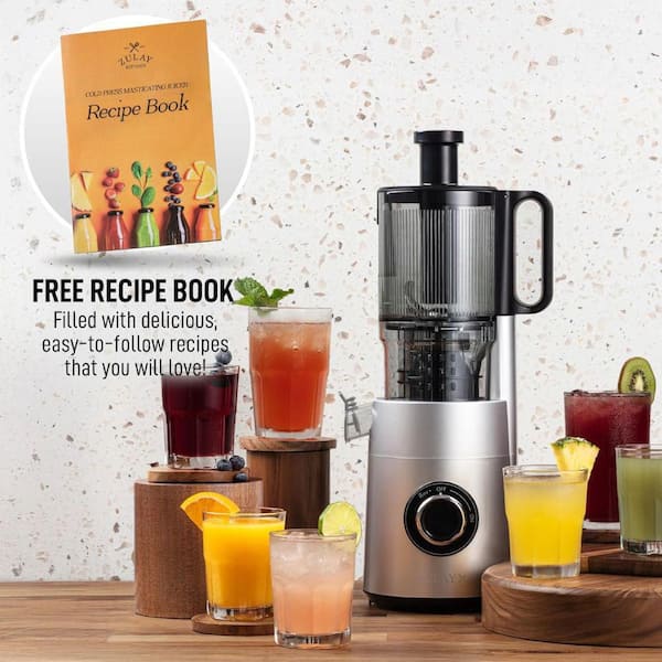 Zulay Kitchen Cold Press 200W 16oz Juicer Slow Masticating with