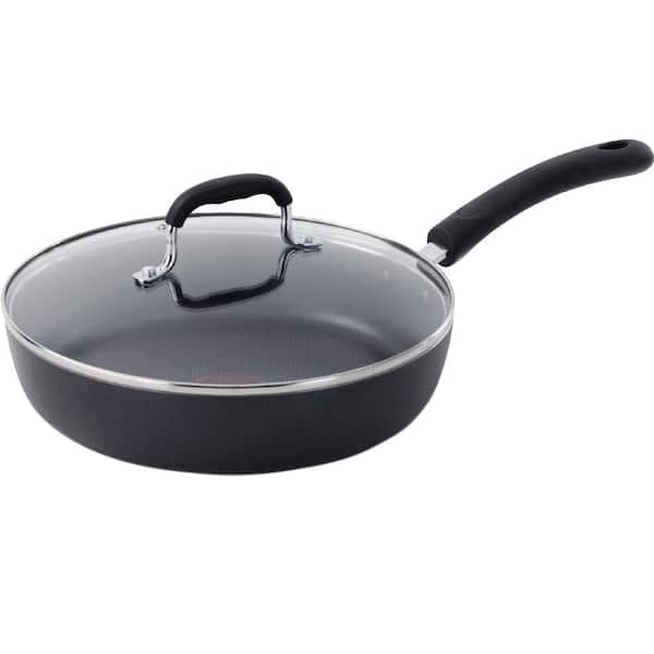 T-fal Professional Aluminum Saute Pan with Lid