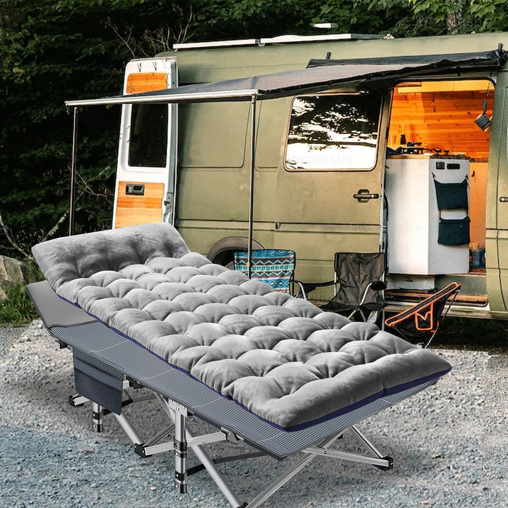 Narrow shops travel cot for caravan