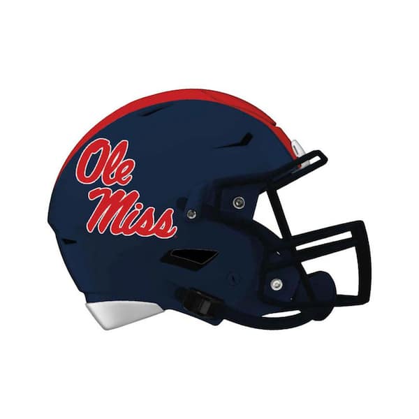 Evergreen University of Mississippi Multicolor NCAA Helmet Desklite LED Decor