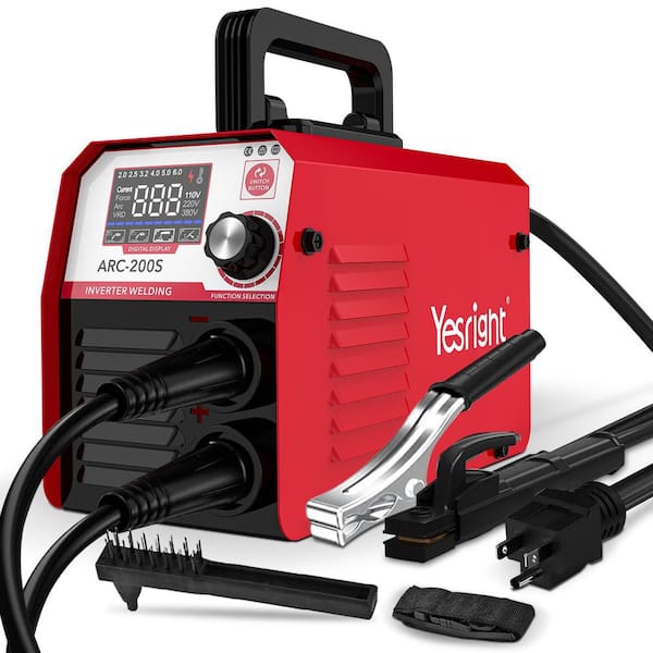 200 Amp 110 Volts Electric (DC) Stick Welders Portable ARC Welder with Hot Start Arc Force Anti-Stick