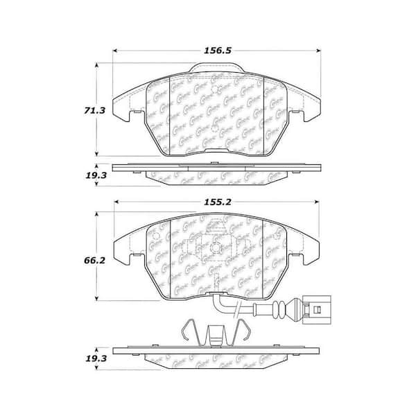 Centric Parts Disc Brake Pad Set