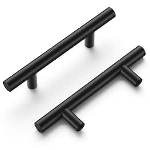 Heritage Designs 3 in. (76.2 mm) Center to Center Matte Black Drawer Pull (10-Pack)