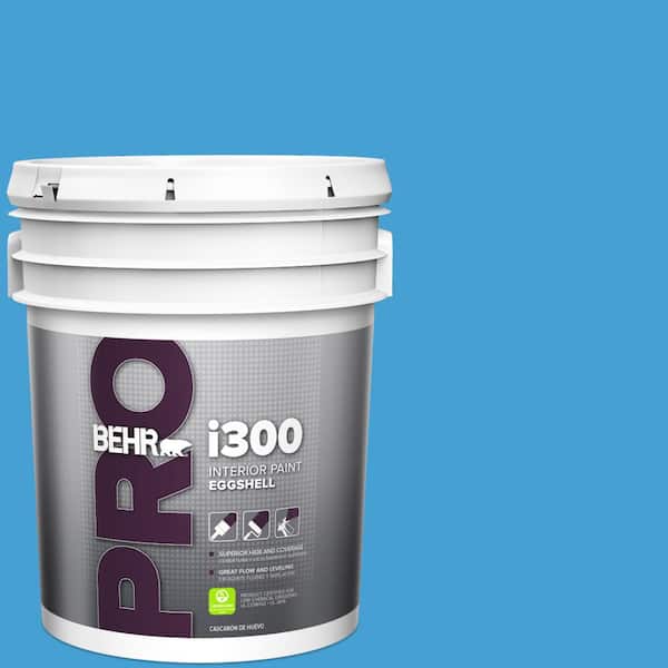 BEHR PRO 5 gal. #P500-5 Peaceful River Eggshell Interior Paint