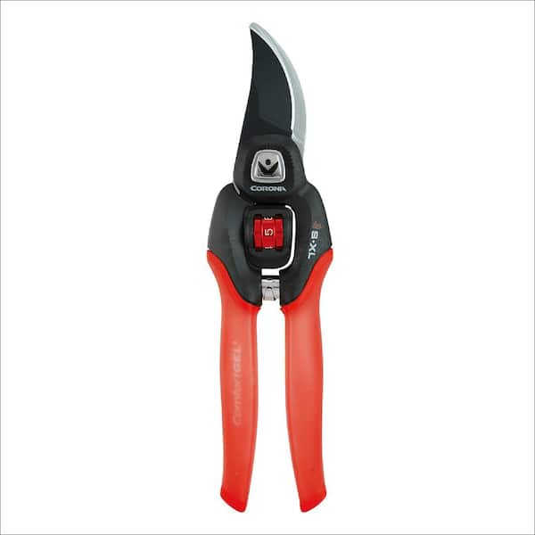 Corona FlexDIAL 2.75 in. High Carbon Steel Blade with Full Steel Core Handles Bypass Hand Pruner